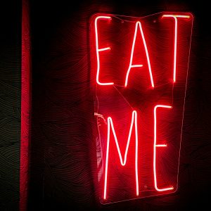 Eat me neon lamp