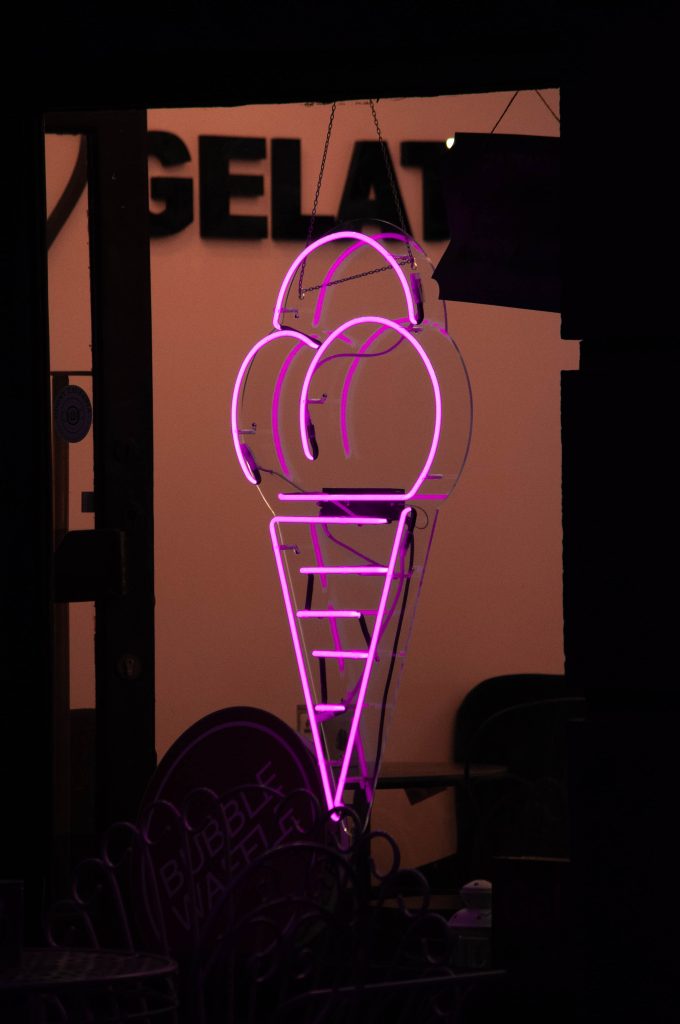 Ijs neonlamp