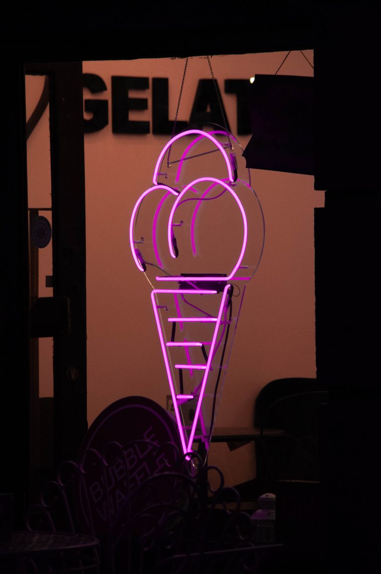 Ijs neonlamp