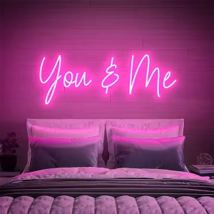 You and Me neon lamp - romantisch LED neon sign